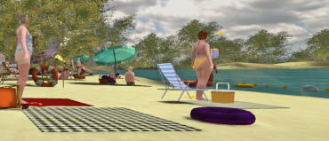 Wypoczynek nad jeziorem