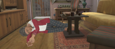 Omdlenie starszej osoby