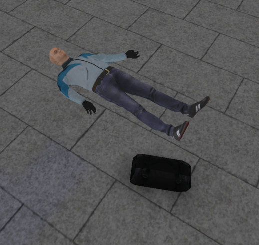 Jeżeli osoba poszkodowana nie oddycha wezwij służby ratownicze, następnie spróbuj udrożnić jej drogi oddechowe. Odchyl jej głowę do tyłu, a jeśli oddychanie nie zostanie przywrócone rozpocznij zabieg sztucznego oddychania.