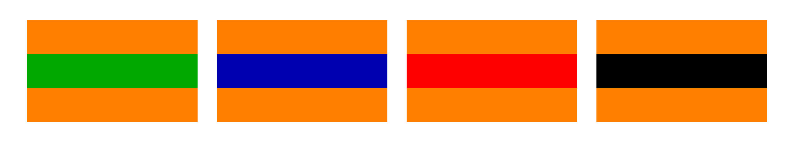 Znaczniki pomagające rozróżnić poziom trudności danej trasy, w postaci 4 kolorów: zielonego, niebieskiego, czerwonego i czarnego.
