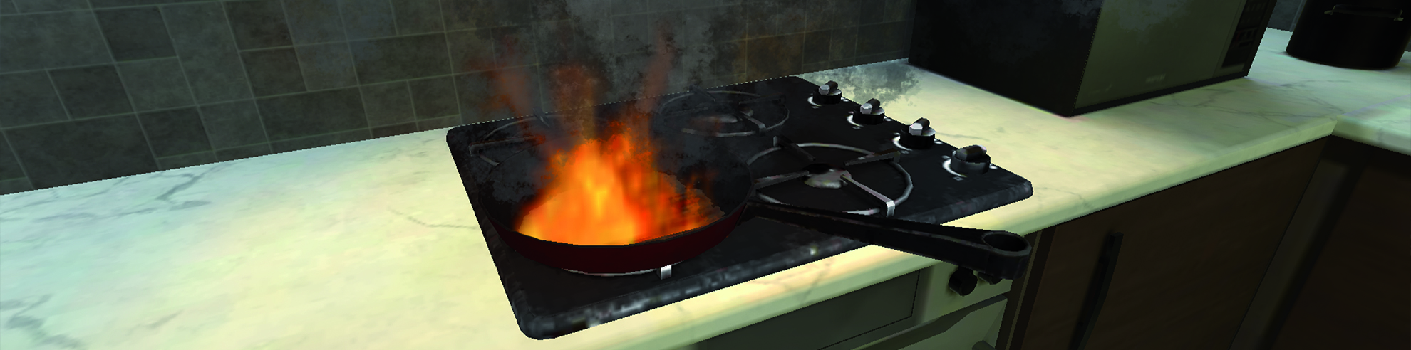 Widok działania scenariusza VR 